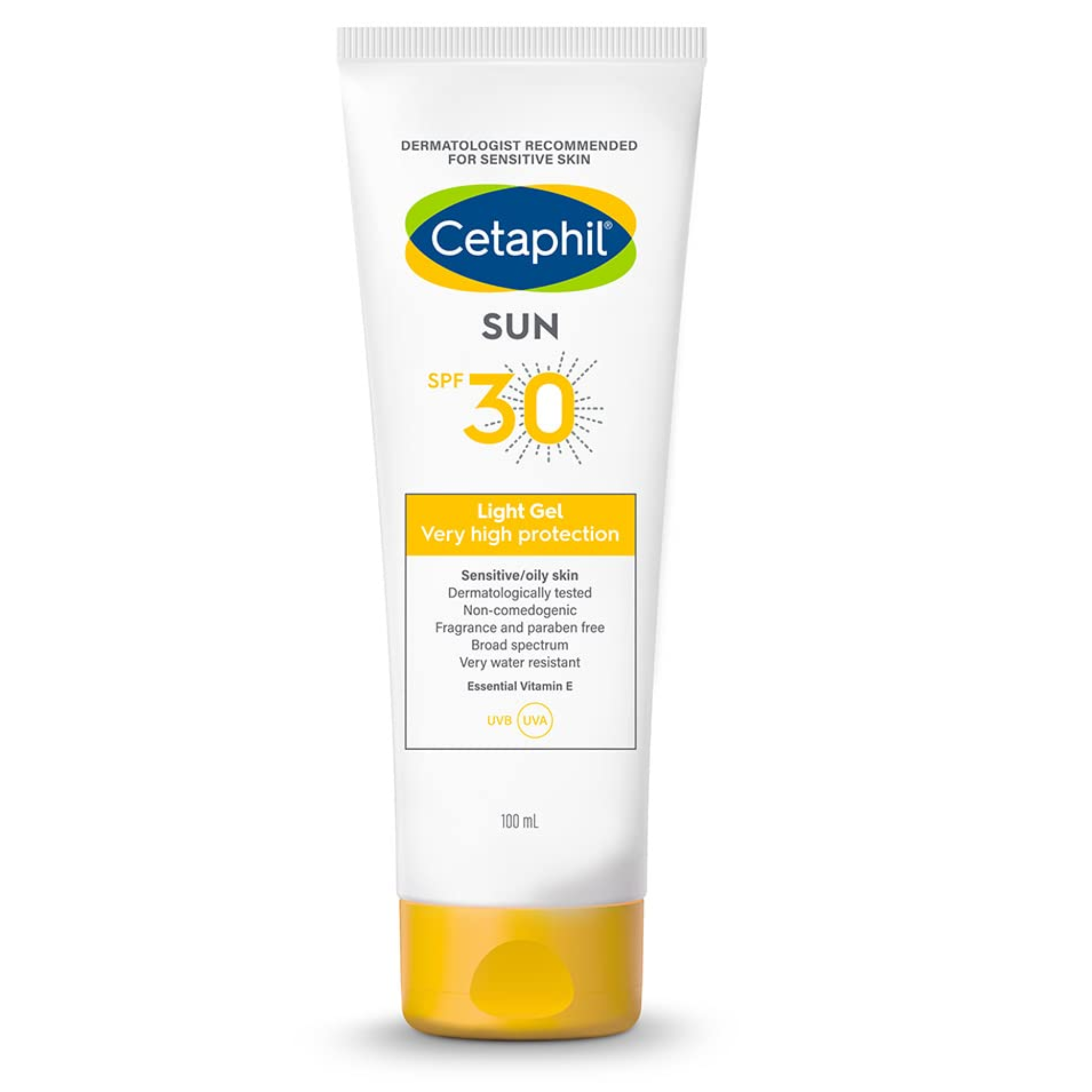 Cetaphil Sun Spf 30 Sunscreen Gel, White, Hydrate...